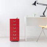 이동식 책상서랍장 6단 사무실 철제 수납서랍장