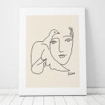 피카소 드로잉 No 6 그림 사진 액자 3호 S5512060