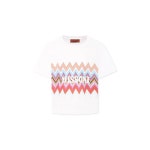 MISSONI 여아용 로고 티셔츠 MW8A91 J0177 100MC