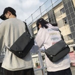 여자가방 스트릿룩 크로스백 남녀 캐주얼 보조가방 메신저백