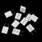 10 pcs 0 1R 5 W 5 시멘트 저항기 0 1Ohm 비유도 신규 BPR56