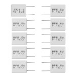 10 pcs 0 1R 5 W 5 시멘트 저항기 0 1Ohm 비유도 신규 BPR56