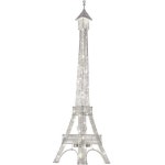 인테리어조명 에펠탑 거실 모형 스탠드 크리스탈 파리 블랙실버 LED 발판