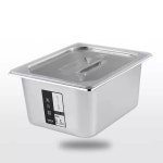 대형 스텐 바트 보관용기 업소용 식당 급식통 사각밧드 60x40 뚜껑