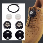 매듭없는 회전 버클 와이어 다이얼 신발끈 운동화끈2P