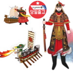 컬러룬 이순신장군 거북선 만들기 색칠 풍선 DIY 10인