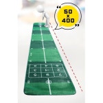 지온컴퍼니 골프 퍼팅 라인 남는 퍼터 연습매트 4m 홀컵 메트