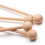 조르베이오 4개의 나무 타악기 스틱 8 7 실로폰 망치 글로켄슈필 종 차임 목판 드럼용 망치