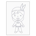 만들기대장 어린이 창의 그림 그리기 미술 재료 인디언