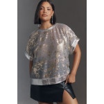 Pilcro Shine Shell Top