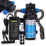 45 60 80 100W 수압 다이어프램 자체 프라이밍 펌프 110 240V 전원 공급 장치 키트 정원 관개 농업 급수