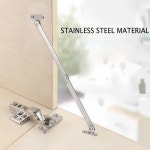 피아노경첩 2개대 스틸 수납장 찬장 가구 문 닫기 리프트 업 스테이 힌지 뚜껑 경첩 주방 도어