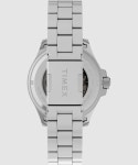 타이맥스 Timex 남성 하버사이드 코스트 오토매틱 시계 Silver-Tone