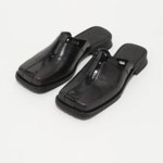아워레가시 아워레가시 블런트 레더 뮬 BLUNT MULE TOP DYED LEATHER A2247ST