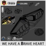 BMW GS F 어드벤처 Adv 오토바이 전방 회전 신호 LED 조명 보호 커버 액세서리 F750GS