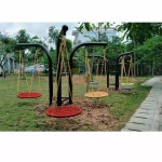 무지개 야외그네 실내 나무 스윙 공원 그네 놀이터 직경