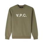 아페쎄 APC 아페쎄 VPC 비콜로르 맨투맨 - 카키 그리스 COFAXF27804TJL