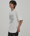 YK 와이케이 It is time to HAPPY 반팔티셔츠 YKBE01TS11-1