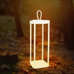2021 디자인 세련된 독특한 LED 전자 촛불 조명 바람 램프 랜턴 정원 복도 야외용