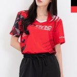 UNKNOWN 여성여름티셔츠 여성반팔티셔츠 레이어드 이너 여자기능성반팔 1P 여성 스판 반팔 티셔츠 운동복 레드-XL