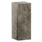 스톤받침대 인공대리석 전시다이 촬영 사각 세라믹 모조 대리석 단상 40 40 10