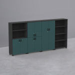 심플즈 책장 A7 4단 가구싼곳 플러스장 서재