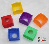 컬러풀당구초크케이스 당구장초크 아담무사시 마에스트로큐