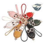 귀여운 부엉이 디자인 키링 가방 장식 액세서리