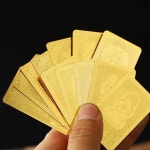 12지신 부처님 각인 행운 부적 금속 카드 쥐띠천수관음