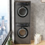 세탁기장 세탁기 거치대 건조기 베란다 정리 위선반 세탁실 냉장고위수납