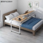 침대 테이블 긴 사이드 높이조절 책상 침대위 이동식 1 1 2m세트1