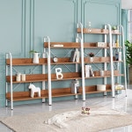 블랑누보 블랑누보 철제 책꽂이 북선반 DIY 거실 인테리어 3단 4단 5단 W400xD360x BPN0093 H1730