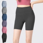 여성 스판 요가 헬스 스포츠5부레깅스 필라폴웨어하의 01