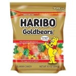 하리보 HARIBO Gummi Candy 오리지널 골드베어 283 5g 10온스 스탠드업 백 8개 팩 1112329