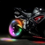 Chaunts 오토바이 자전거 휠 라이트 LED 1개