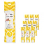 Brabantia PerfectFit 쓰레기 봉투 사이즈 X 9 6-9 1L 2 6-3 2갤런 두꺼운 플라스틱 쓰레기통 라이너 드