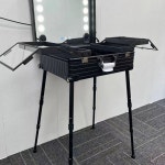 메이크업박스 LED 스탠드 수납