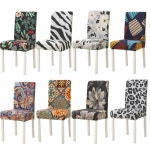 의자 장식 스트레치 커버 식당 사무실 연회 보호대 탄성 소재 안락 1 color 25