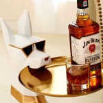 도베르만 스탠드 협탁 사이드테이블 사이드 선반 이동형