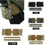 범용 MOLLE 퀵 릴리스 버클 세트 전술 조끼 JPC CPC AVS 6094 420 조끼용 커머밴드 어댑터