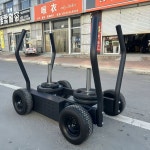 짐슬레드 훈련 이중저항 근력 썰매 크로스핏 트레이닝 바벨 전차