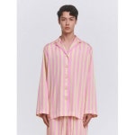 고고르르 고고르르 GOGORR Wide Pajama Open Collar Shirt Stripe GR24SH202ST 109915