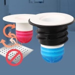 알뜰형 싱크대 세면대 악취차단 트랩 하수구마개 배수구뚜껑 배수구캡 하수구뚜껑