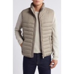 세이브더덕 Save The Duck 남성 패딩 조끼 Majus 퀼트 Water Resistant Recycled 나일론 베스