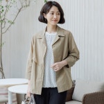 조이마담 조이마담 날개 핀턱 아이스 자켓 J3212