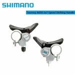 Shimano TOURNEY 왼쪽 오른쪽 시프터 변속 핸들 2x7 속도 도로 자전거 바 A050 SL-A050 A050-LB A050-RA