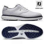 풋조이 4397903 Footjoy Traditions Spikeless Golf Shoes WhiteNavy 감소 골프 TA359
