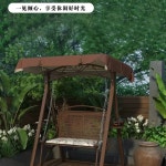 야외 그네 흔들 옥외 원목 놀이터 의자 정원 테라스 펜션 베이직 더블 베이직