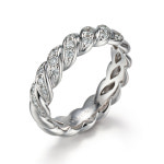 골든듀 아마빌레2 D 하프 반지 J1120 0008