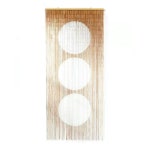 대나무 커튼 발 가리개 파티션 바란스 식 인테리어 가림막 문발 녹색 90 70 90줄